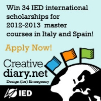 Стипендии на магистратуру 2013 в Istituto Europeo di Design (Италия, Испания)!