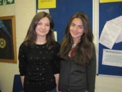 Bellerbys College, Natalia Shvalyuk with girlfriend