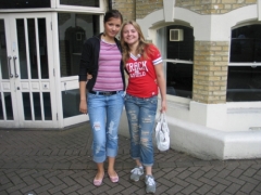 Select English London, Ryabkova with girlfriend