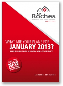 Les Roches International School of Hotel Management (Switzerland) открывает новую программу подготовки студентов - Taster Program in Hospitality с января 2013! Les Roches International School of Hotel Management (Switzerland) открывает новую программу подготовки студентов - Taster Program in Hospitality с января 2013!